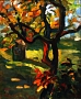 Autumn, 2000, oil on wood-fibre, 82 x 68 cm