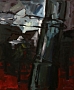 Vrs szlhegy, 2002, olaj, farost, 88 x 74 cm