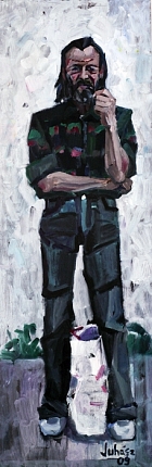 reg vagny, 2009, olaj, farost, 108 x 60 cm